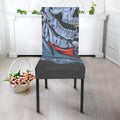 Punk Mohawk Devil Print Dining Chair Slipcover