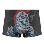 Punk Mohawk Devil Print Men's Boxer Briefs