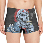 Punk Mohawk Devil Print Men's Boxer Briefs