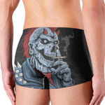 Punk Mohawk Devil Print Men's Boxer Briefs