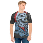 Punk Mohawk Devil Print Men's T-Shirt