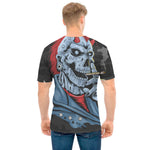 Punk Mohawk Devil Print Men's T-Shirt