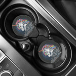 Punk Unicorn Print Car Coasters