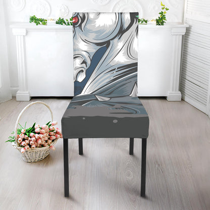 Punk Unicorn Print Dining Chair Slipcover