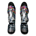 Punk Unicorn Print Muay Thai Shin Guards