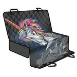 Punk Unicorn Print Pet Car Back Seat Cover