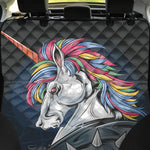 Punk Unicorn Print Pet Car Back Seat Cover