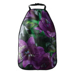 Purple Alstroemeria Print Car Seat Organizers