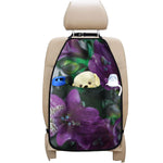 Purple Alstroemeria Print Car Seat Organizers