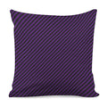 Purple And Black Halloween Pattern Print Pillow Cover