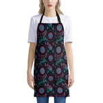 Purple And Blue Dream Catcher Print Apron