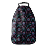Purple And Blue Dream Catcher Print Car Seat Organizers