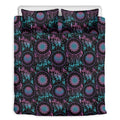 Purple And Blue Dream Catcher Print Duvet Cover Bedding Set