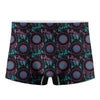 Purple And Blue Dream Catcher Print Men's Boxer Briefs