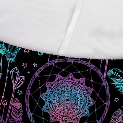 Purple And Blue Dream Catcher Print Sofa Cover