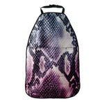 Purple And Blue Snakeskin Print Car Seat Organizers