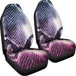 Purple And Blue Snakeskin Print Universal Fit Car Seat Covers
