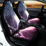 Purple And Blue Snakeskin Print Universal Fit Car Seat Covers