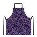 Purple And Pink Leopard Print Apron