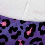 Purple And Pink Leopard Print Sofa Cover