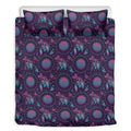 Purple And Teal Dream Catcher Print Duvet Cover Bedding Set