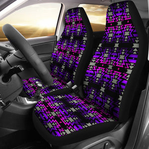 Purple Aztec Native American Universal Fit Car Seat Covers GearFrost