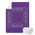Purple Bandana Blanket