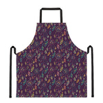 Purple Bohemian Dream Catcher Print Apron