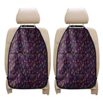 Purple Bohemian Dream Catcher Print Car Seat Organizers