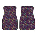 Purple Bohemian Dream Catcher Print Front Car Floor Mats