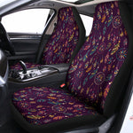 Purple Bohemian Dream Catcher Print Universal Fit Car Seat Covers