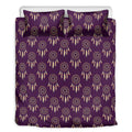 Purple Boho Dream Catcher Pattern Print Duvet Cover Bedding Set
