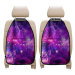 Purple Bursting Galaxy Space Print Car Seat Organizers