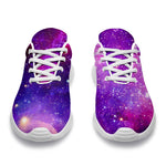 Purple Bursting Galaxy Space Print Sport Shoes GearFrost