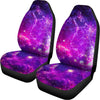 Purple Bursting Galaxy Space Print Universal Fit Car Seat Covers