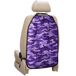 Purple Camouflage Print Car Seat Organizers