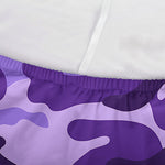 Purple Camouflage Print Sofa Cover