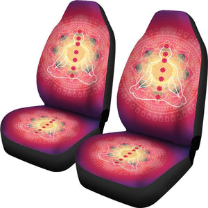 Purple Chakras Universal Fit Car Seat Covers GearFrost