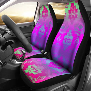 Purple Cloud Native Tribal Universal Fit Car Seat Covers GearFrost