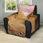 Purple Cloud Pyramid Print Recliner Protector