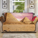 Purple Cloud Pyramid Print Sofa Protector