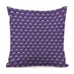 Purple Cow Pattern Print Pillow Cover