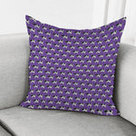 Purple Cow Pattern Print Pillow Cover
