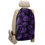 Purple Crystal Cosmic Galaxy Space Print Car Seat Organizers