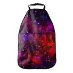 Purple Dark Galaxy Space Print Car Seat Organizers