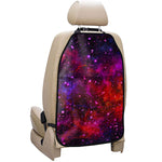 Purple Dark Galaxy Space Print Car Seat Organizers