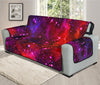 Purple Dark Galaxy Space Print Oversized Sofa Protector