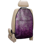 Purple Disco Lights Pattern Print Car Seat Organizers