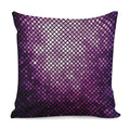 Purple Disco Lights Pattern Print Pillow Cover