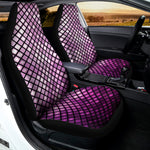 Purple Disco Lights Pattern Print Universal Fit Car Seat Covers